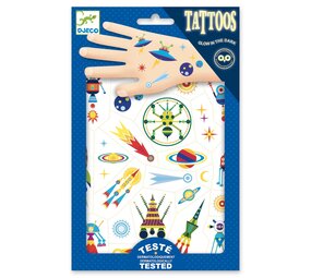 Djeco Tattoos Space Oddity Djeco Tattoos Space Oddity