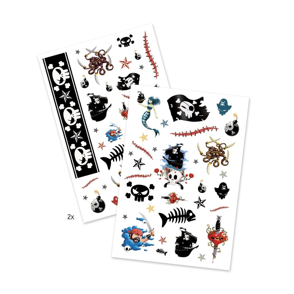 Djeco Tattoos Pirates