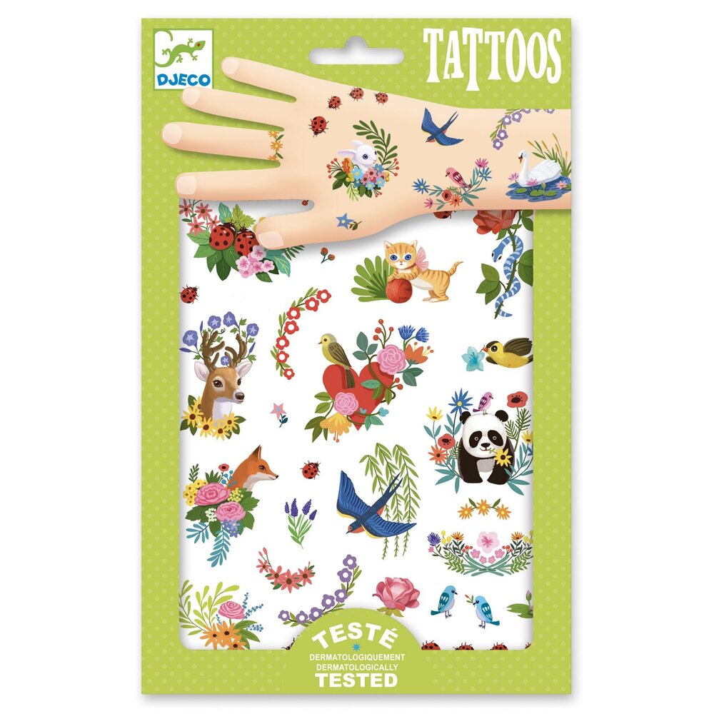 Djeco Tattoos Happy Spring Djeco Tattoos Happy Spring