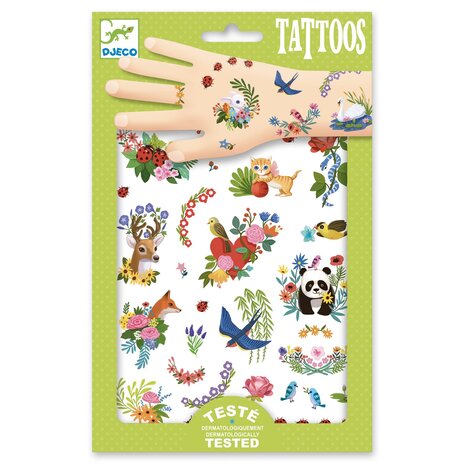 Djeco Tattoos Happy Spring Djeco Tattoos Happy Spring