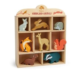 Tender Leaf Toys Set Houten Bosdieren Tender Leaf Toys Set Houten Bosdieren