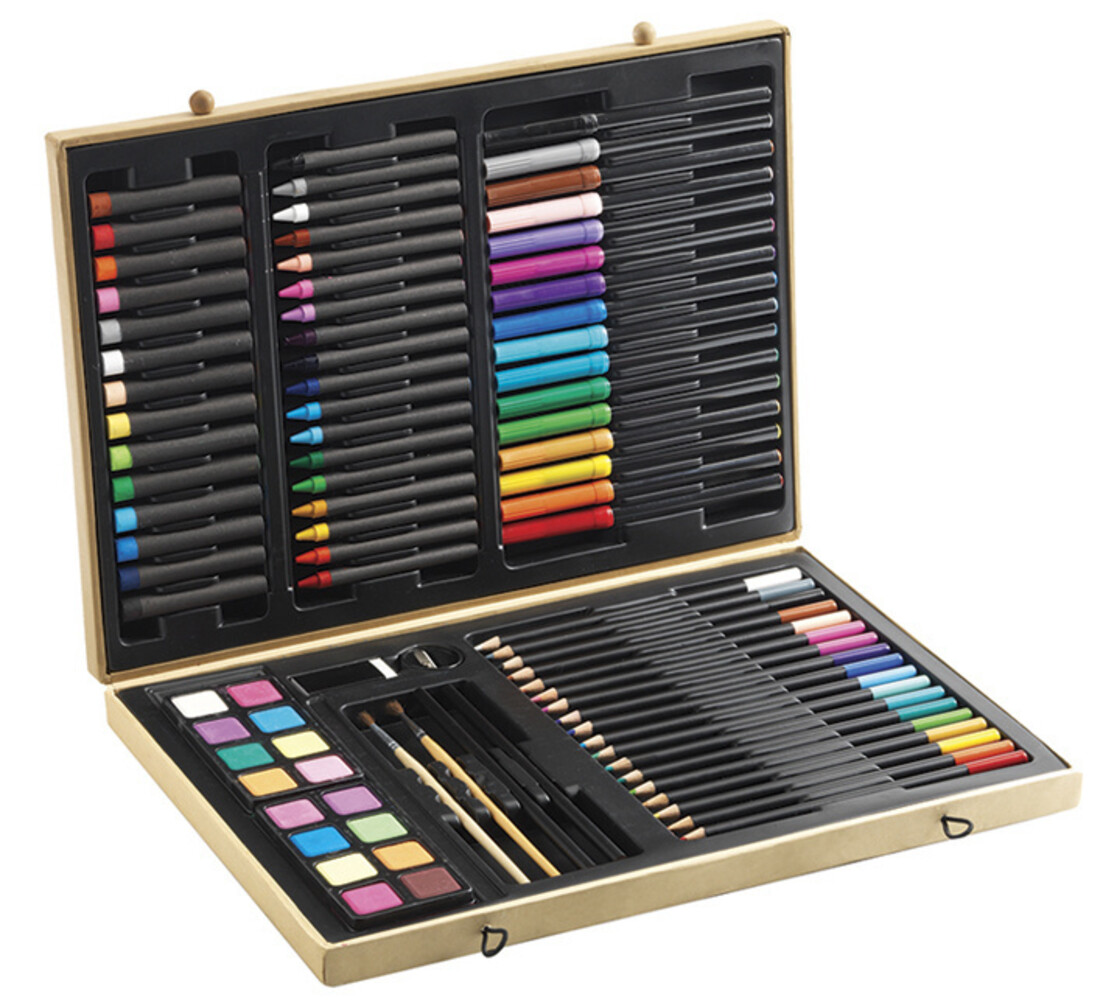 Djeco Grote Teken- en Schilderkoffer | 88-delig Djeco Grote Teken- en Schilderkoffer | 88-delig