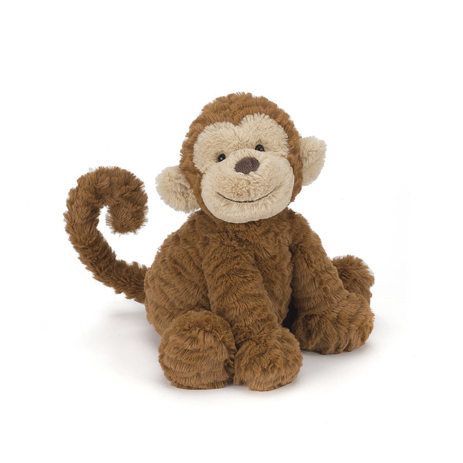 Knuffel Aap Fuddlewuddle Monkey Medium Knuffel Aap Fuddlewuddle Monkey Medium