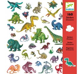 Djeco Stickers Dinosaurussen | 160 stuks Djeco Stickers Dinosaurussen | 160 stuks