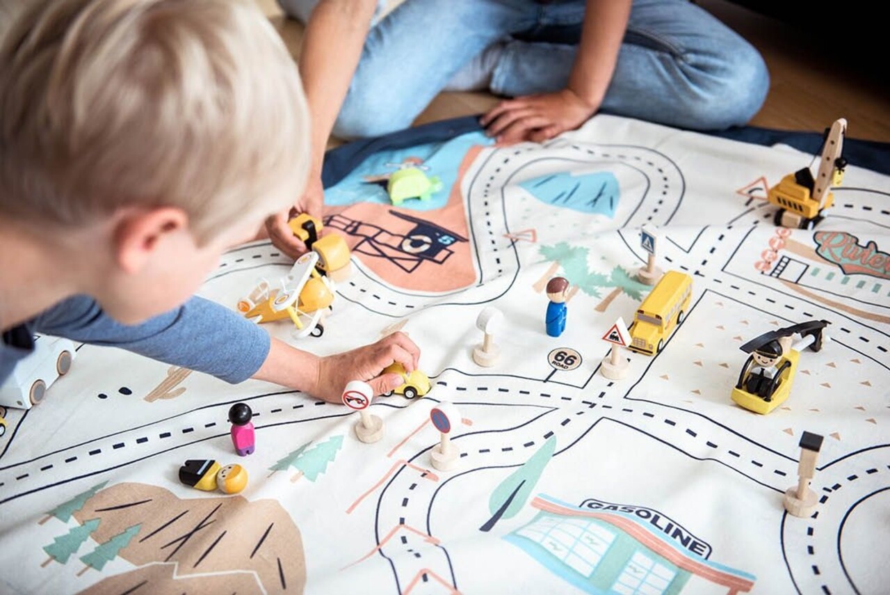 Play & Go Opbergzak | L.A. Roadmap