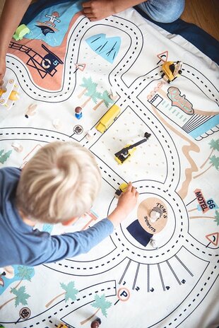 Play & Go Opbergzak | L.A. Roadmap