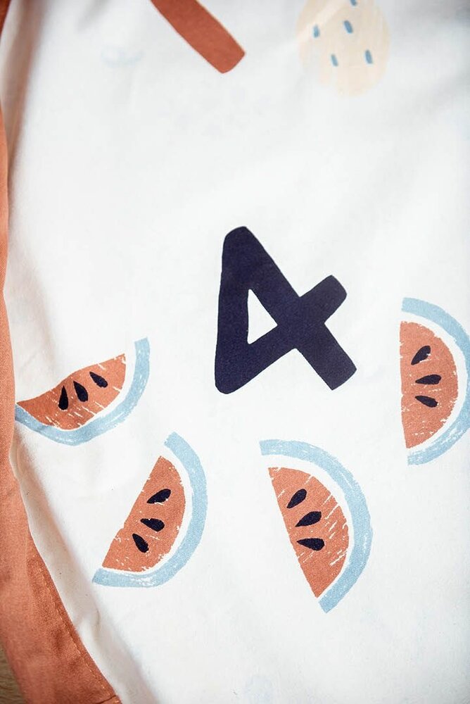 Play & Go Opbergzak | Veggie numbers Play & Go Opbergzak | Veggie numbers