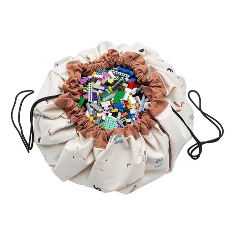 Play & Go Opbergzak | Veggie numbers Play & Go Opbergzak | Veggie numbers