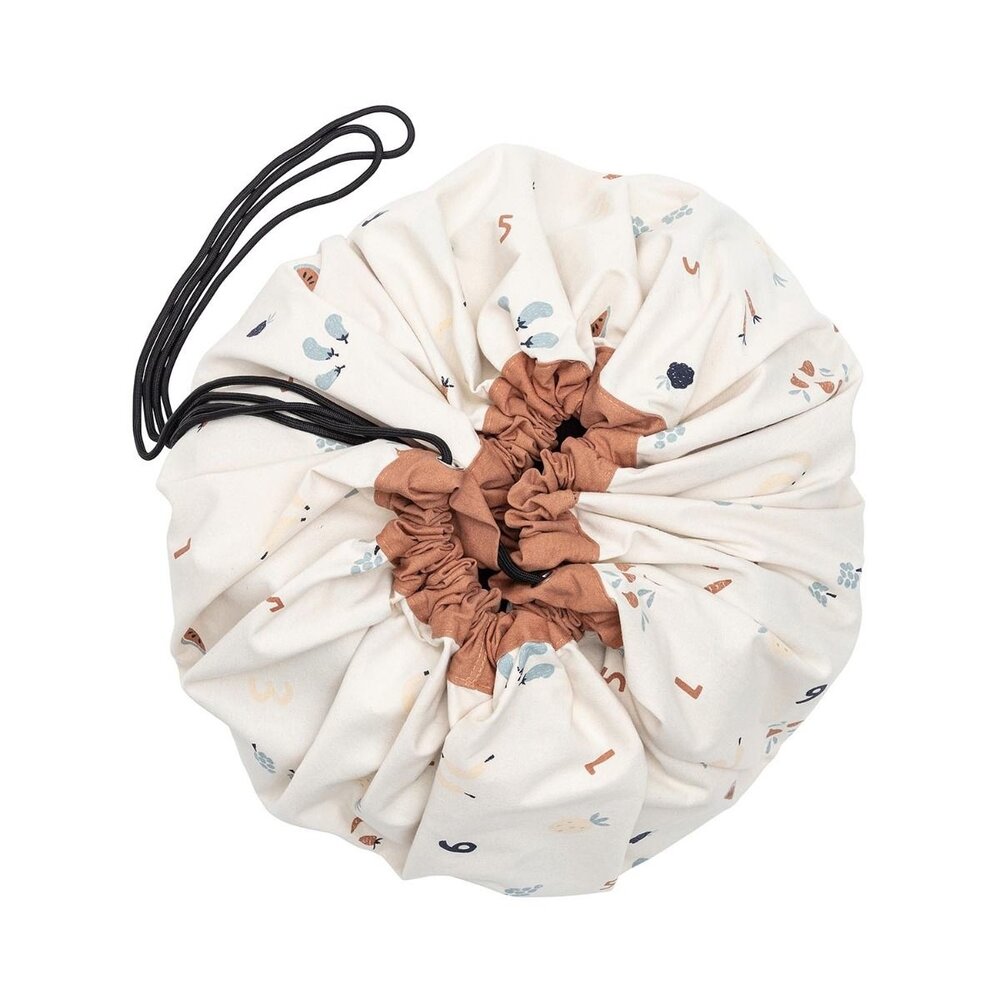 Play & Go Opbergzak | Veggie numbers Play & Go Opbergzak | Veggie numbers