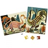 Djeco Mozaïek Kunst met een nummer | Dinosaurussen