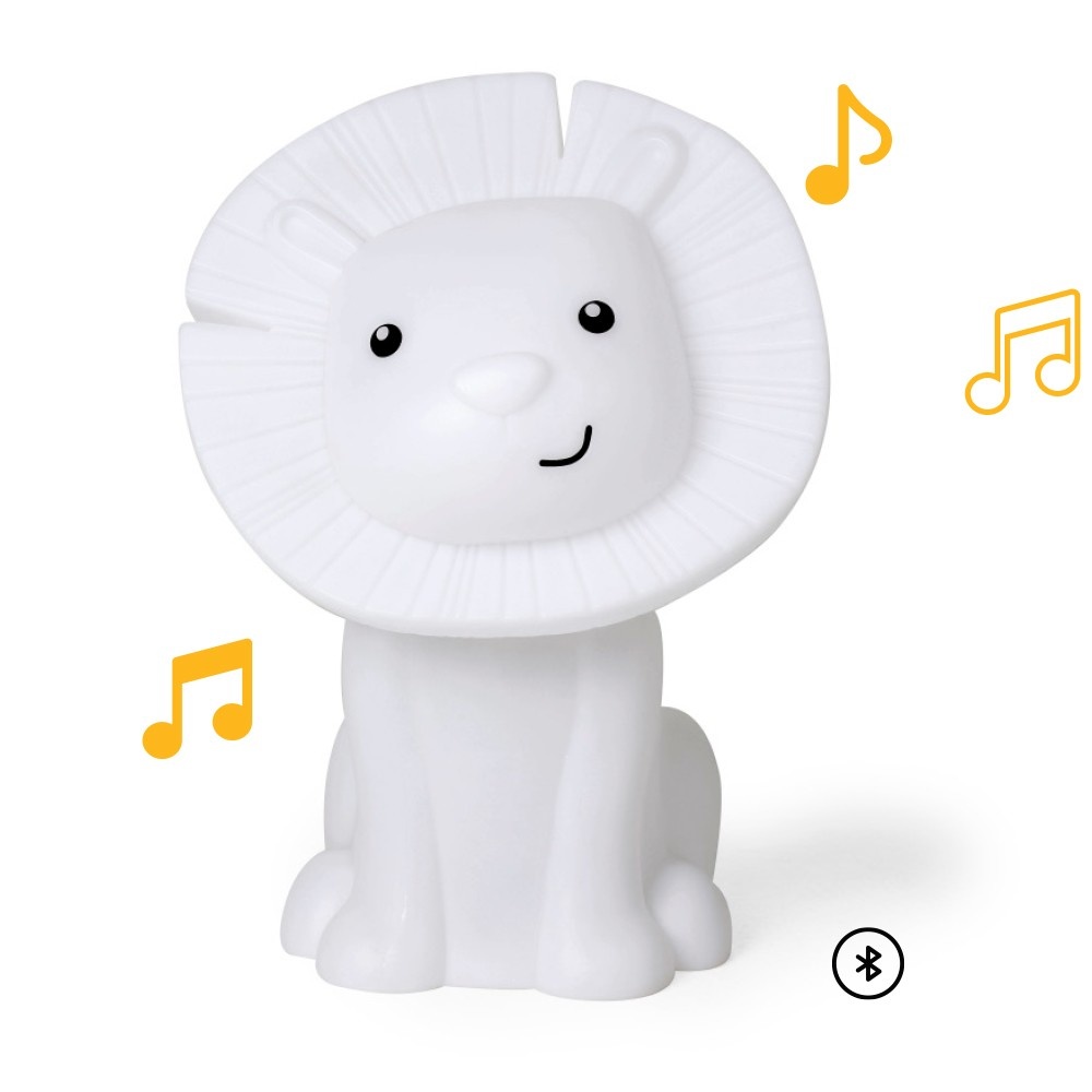 Hakuna Leeuw Xl Sfeerlamp - Speaker | Wit afbeelding