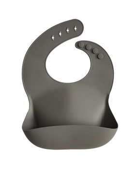 Mushie Siliconen Slab | Dove Grey