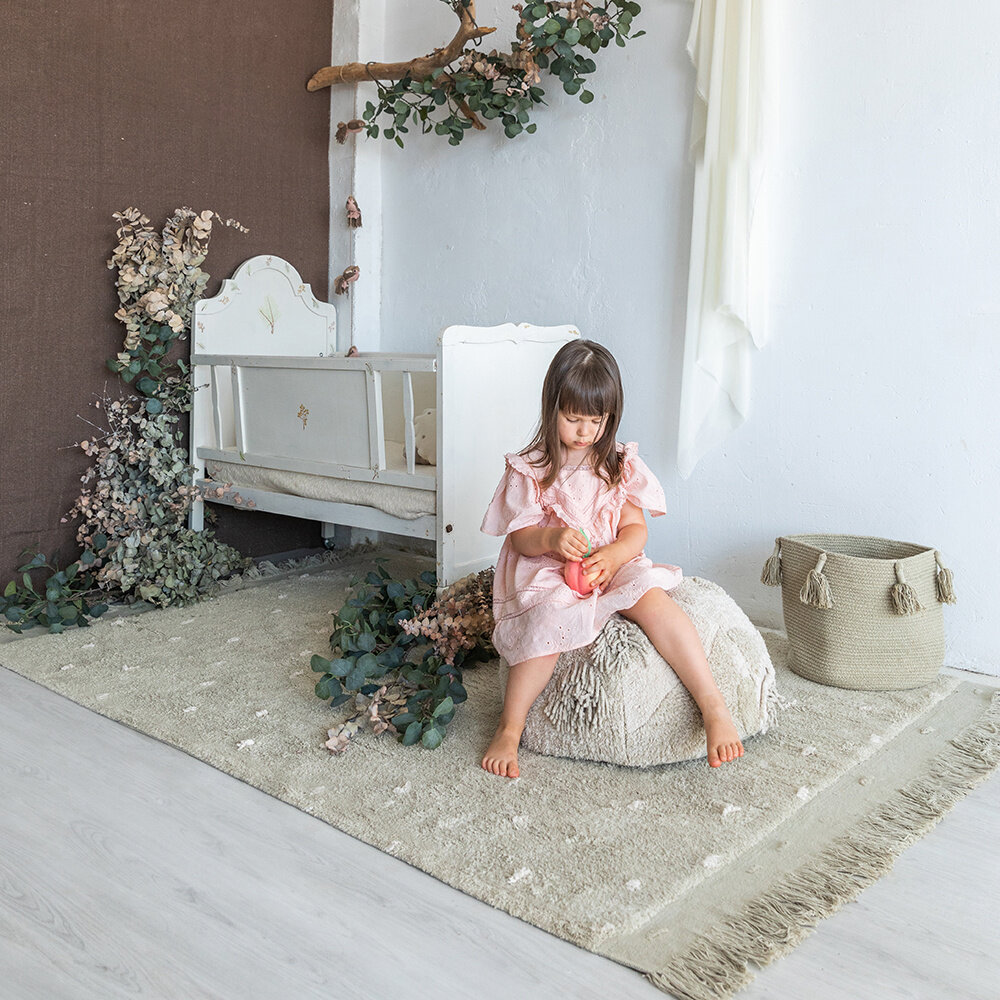 Lorena Canals Wasbaar Vloerkleed Woods Symphony | Olive Lorena Canals Wasbaar Vloerkleed Woods Symphony | Olive