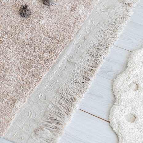 Lorena Canals Wasbaar Vloerkleed Woods Symphony | Linen Lorena Canals Wasbaar Vloerkleed Woods Symphony | Linen