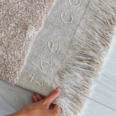 Lorena Canals Wasbaar Vloerkleed Woods Symphony | Linen Lorena Canals Wasbaar Vloerkleed Woods Symphony | Linen