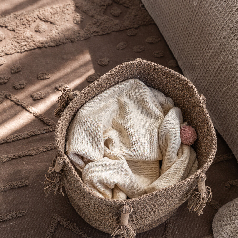 Lorena Canals Opbergmand Woody | Soil Brown