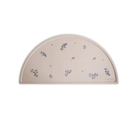 Mushie Siliconen Placemat | Lilac Flowers Mushie Siliconen Placemat | Lilac Flowers
