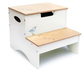 Tender Leaf Toys Houten Kruk met Opbergvak Woud Tender Leaf Toys Houten Kruk met Opbergvak Woud