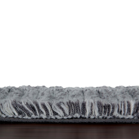 Lorena Canals Wasbaar Wollen Vloerkleed | Black Tea 160 × 160 cm