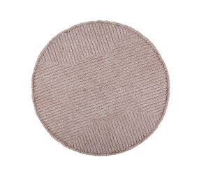 Lorena Canals Rose Tea | Wollen Vloerkleed 160 x 160 cm Lorena Canals Rose Tea | Wollen Vloerkleed 160 x 160 cm