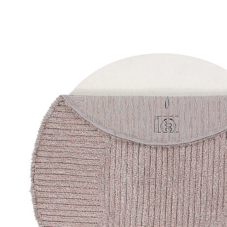 Lorena Canals Wasbaar Wollen Vloerkleed | Rose Tea 160 x 160 cm Lorena Canals Wasbaar Wollen Vloerkleed | Rose Tea 160 x 160 cm