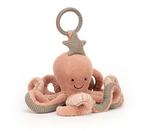 Jellycat Odell Octopus Activity Toy
