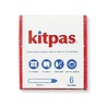 Kitpas Uitwisbaar (raam)krijt | Medium - 6 stuks Kitpas Uitwisbaar (raam)krijt | Medium - 6 stuks