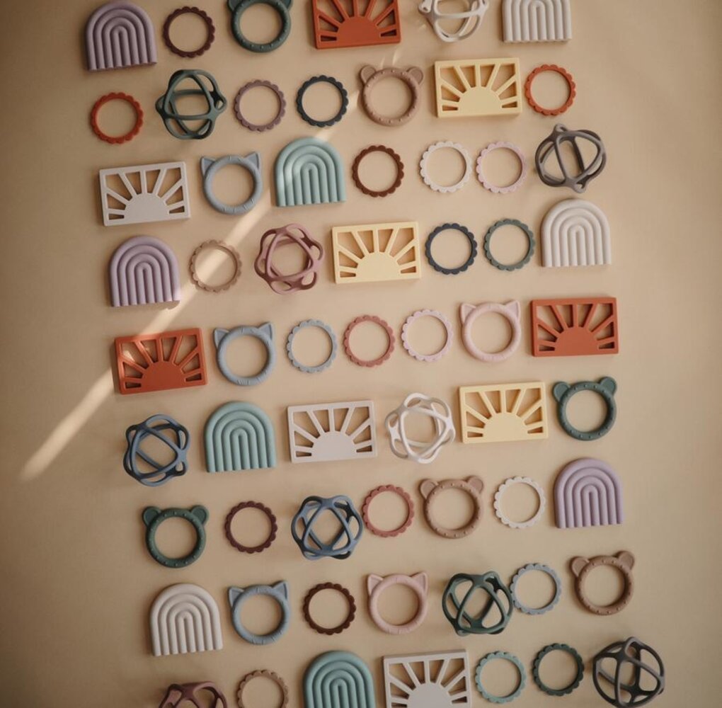 Mushie Bijtring - Teether Sun | Shifting Sand Mushie Bijtring - Teether Sun | Shifting Sand