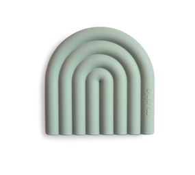 Mushie Bijtring - Teether Rainbow | Cambridge Blue Mushie Bijtring - Teether Rainbow | Cambridge Blue
