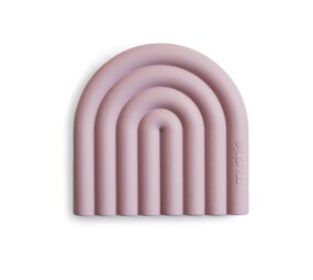 Mushie Bijtring - Teether Rainbow | Mauve Mushie Bijtring - Teether Rainbow | Mauve