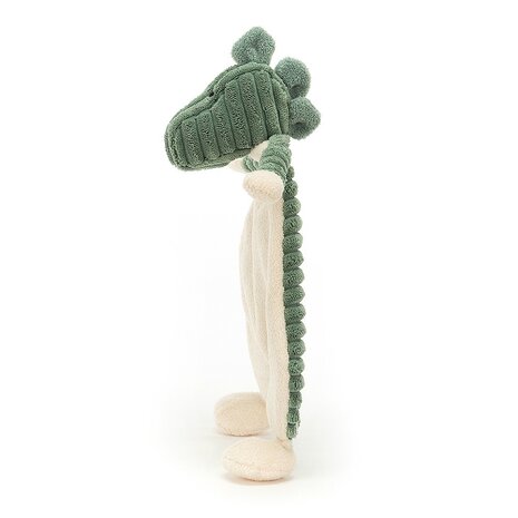 Jellycat Cordy Roy Baby Dino Soother Knuffeldoek Jellycat Cordy Roy Baby Dino Soother Knuffeldoek