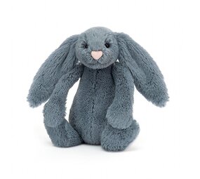 Jellycat Knuffel Bashful Dusky Blue Bunny Original Jellycat Knuffel Bashful Dusky Blue Bunny Original