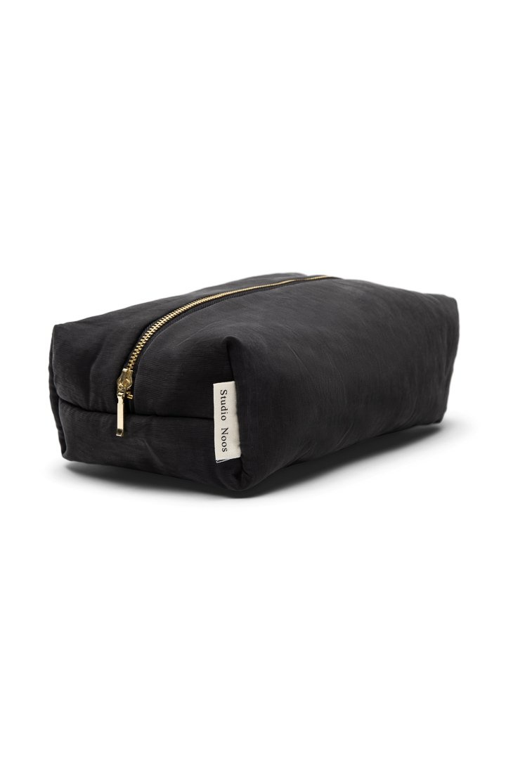 Toilettas Pouch | Puffy Black Toilettas Pouch | Puffy Black