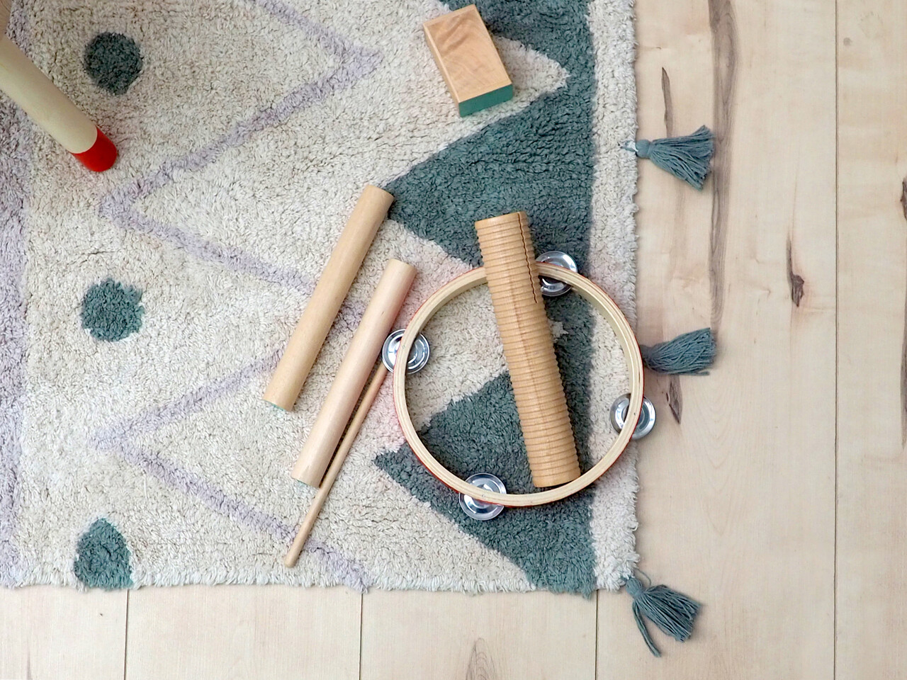 Lorena Canals Mini Azteca Natural | Vloerkleed Lorena Canals Mini Azteca Natural | Vloerkleed