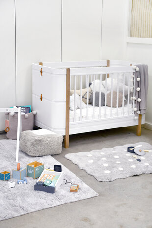 Lorena Canals Mini Biscuit Pearl Grey | Vloerkleed Lorena Canals Mini Biscuit Pearl Grey | Vloerkleed