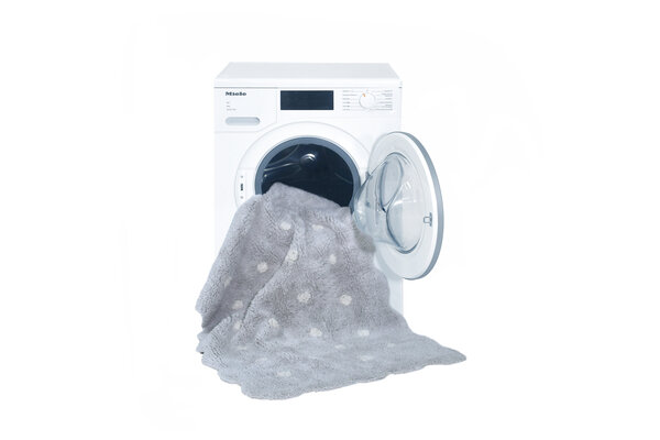 Lorena Canals Mini Biscuit Pearl Grey | Vloerkleed Lorena Canals Mini Biscuit Pearl Grey | Vloerkleed