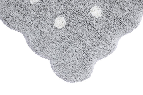 Lorena Canals Mini Biscuit Pearl Grey | Vloerkleed Lorena Canals Mini Biscuit Pearl Grey | Vloerkleed