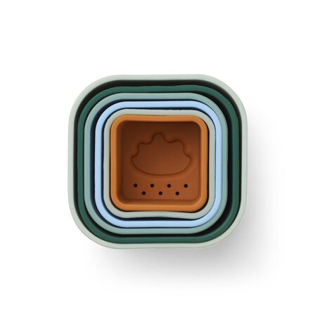 Liewood Zuzu Stapeltoren | Dove Blue Multi Mix Liewood Zuzu Stapeltoren | Dove Blue Multi Mix