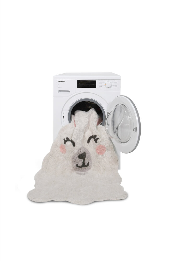 Lorena Canals Smile Like a Llama | Vloerkleed 82 x 120 cm Lorena Canals Smile Like a Llama | Vloerkleed 82 x 120 cm