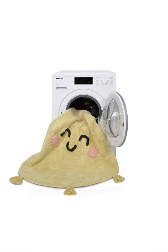 Lorena Canals You're My Sunshine | Vloerkleed Ø100 cm Lorena Canals You're My Sunshine | Vloerkleed Ø100 cm