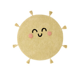 Lorena Canals You're My Sunshine | Vloerkleed Ø100 cm Lorena Canals You're My Sunshine | Vloerkleed Ø100 cm