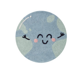 Lorena Canals Big Big World | Vloerkleed Ø100 cm Lorena Canals Big Big World | Vloerkleed Ø100 cm