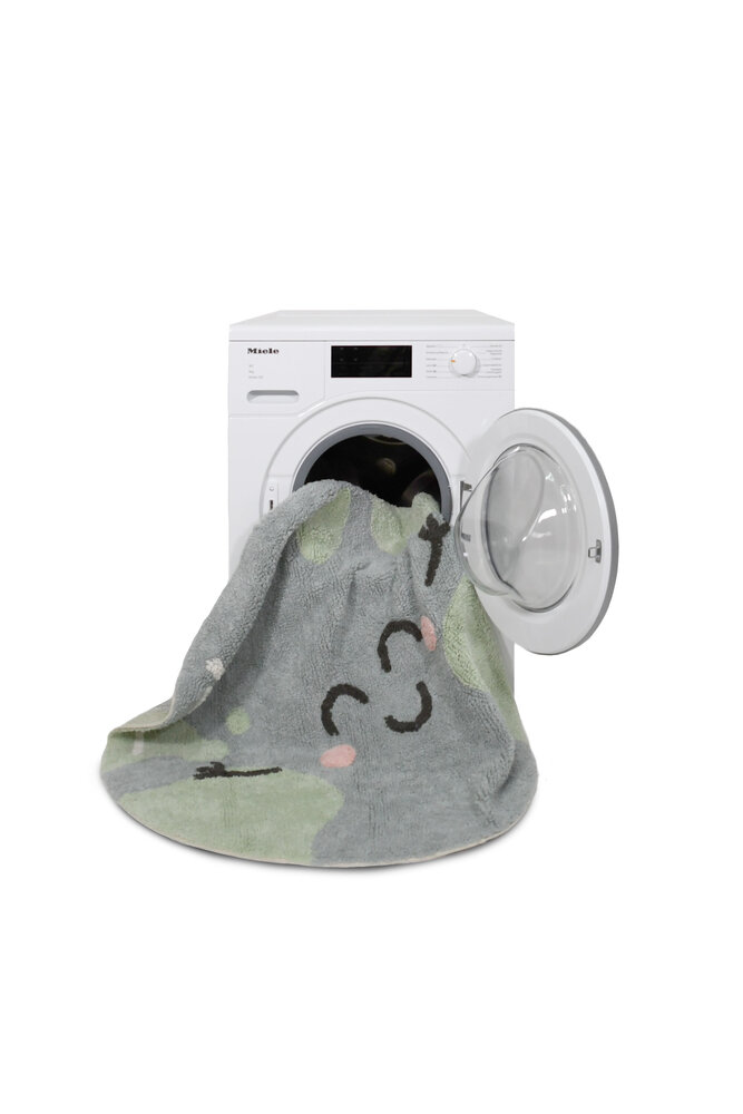 Lorena Canals Big Big World | Vloerkleed Ø100 cm Lorena Canals Big Big World | Vloerkleed Ø100 cm