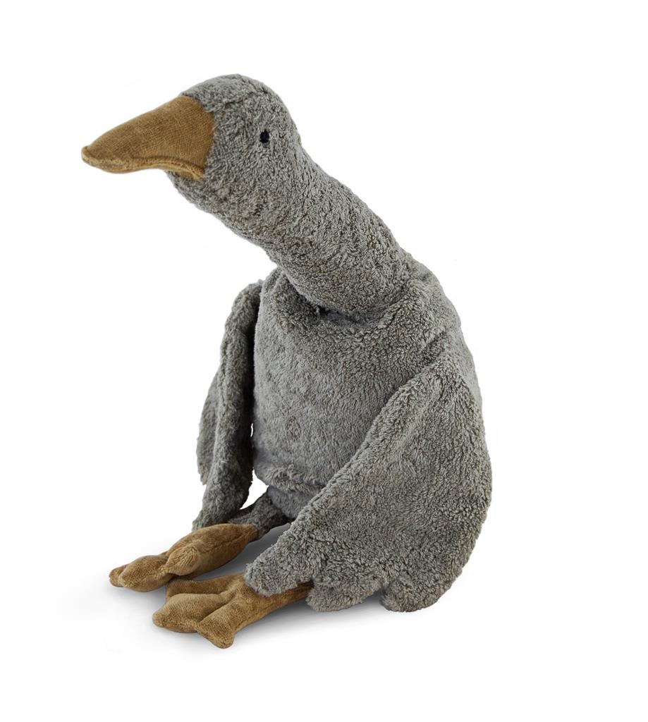 Warmte Knuffel Gans Grijs Large afbeelding