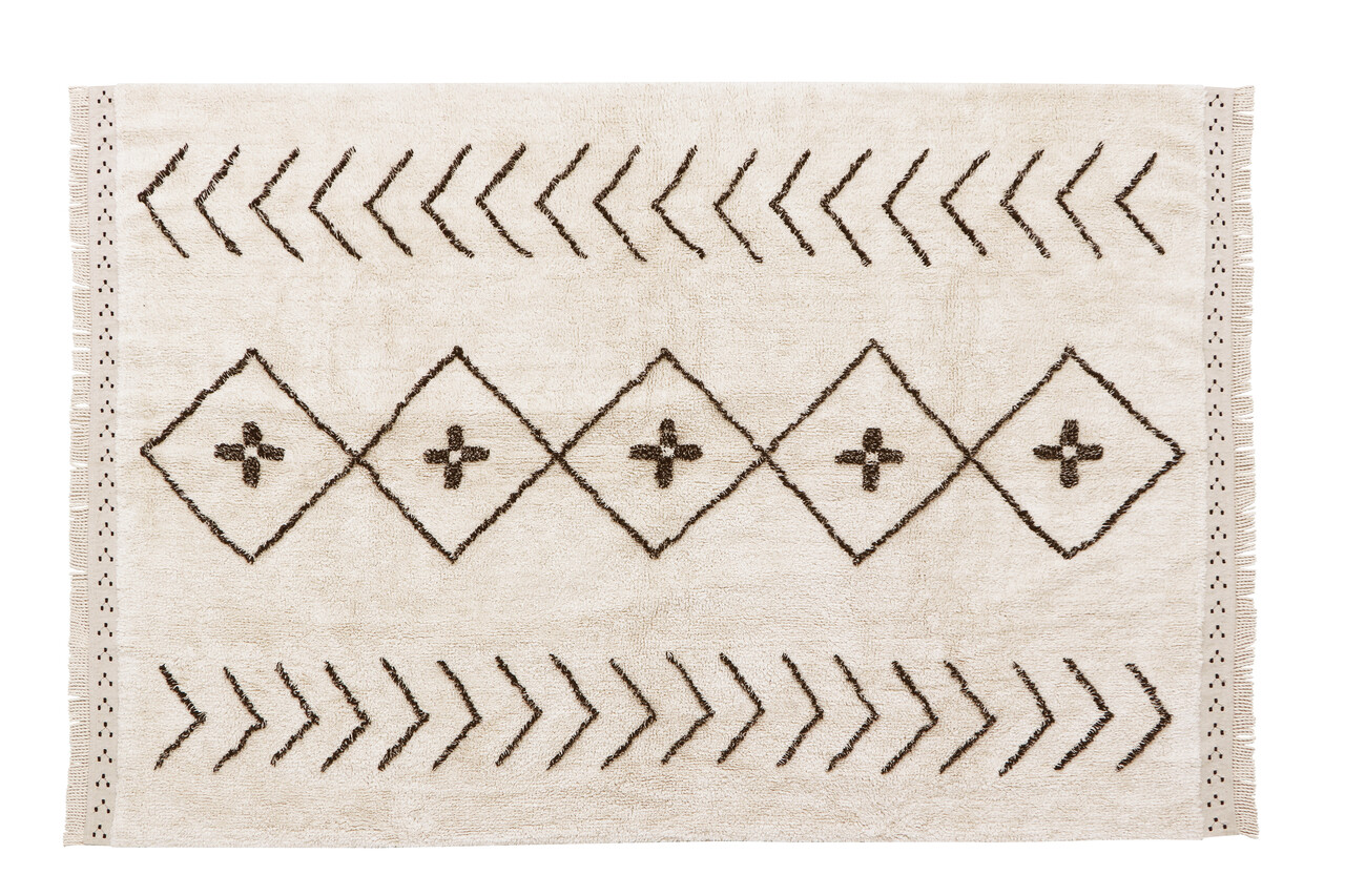 Lorena Canals Bereber Rhombs | Vloerkleed 140 x 210 cm Lorena Canals Bereber Rhombs | Vloerkleed 140 x 210 cm