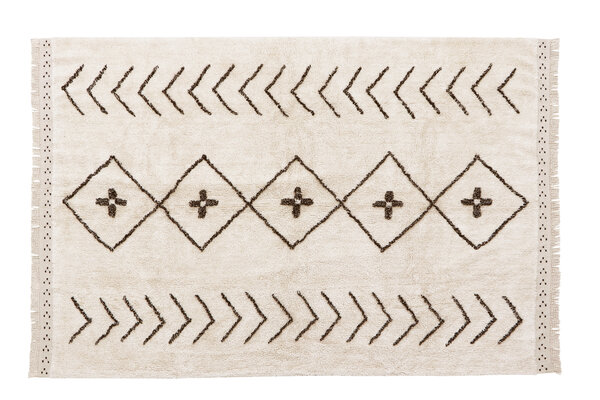 Lorena Canals Bereber Rhombs | Vloerkleed 140 x 210 cm Lorena Canals Bereber Rhombs | Vloerkleed 140 x 210 cm