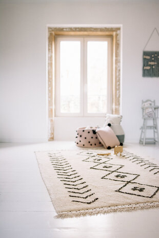 Lorena Canals Bereber Rhombs | Vloerkleed 140 x 210 cm Lorena Canals Bereber Rhombs | Vloerkleed 140 x 210 cm