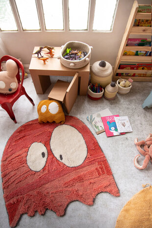 Lorena Canals Ghosty | Wollen Vloerkleed 100 x 100 CM Lorena Canals Ghosty | Wollen Vloerkleed 100 x 100 CM