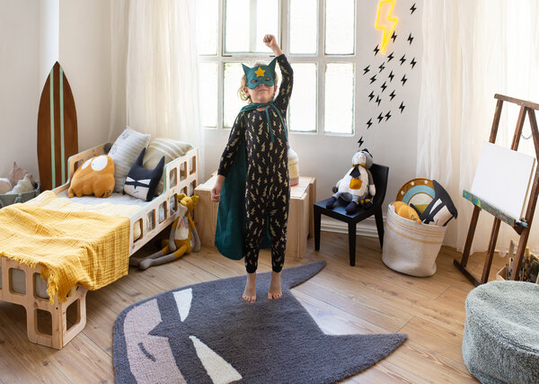 Lorena Canals Batboy | Wollen Vloerkleed 120 x 90 CM Lorena Canals Batboy | Wollen Vloerkleed 120 x 90 CM