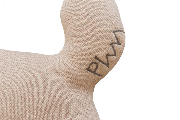 Lorena Canals Miss Mighty Mouse | Gebreid Kussen 35x35 cm